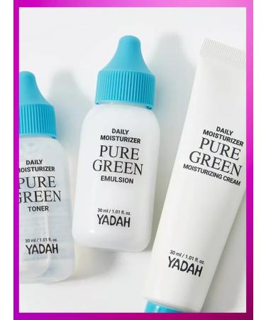 Yadah Pure Green Trit Kit Set for dry skin - Buy Online on GoSupps.com