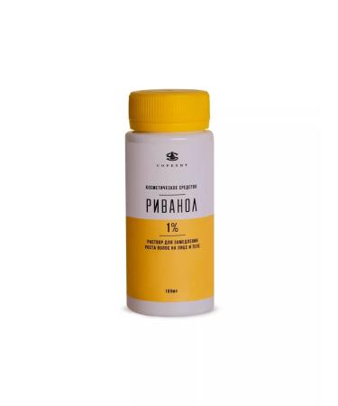 Dina+ LLC Rivanol 1% for slow. Hair growth 100ml - 1 pc