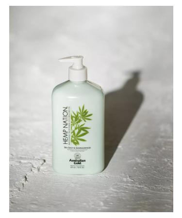 Australian Gold Moisturizing Hemp National Sea Salt & Sandalwood 535ML - Buy Online on GoSupps.com