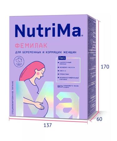 NutriMa Femilak for mothers with the taste of mango 350g - 1 pcs - Buy Online on GoSupps.com