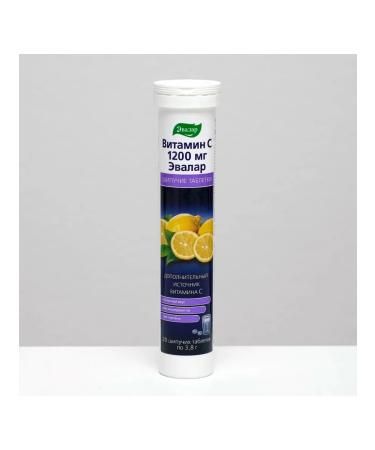 Evalar Vitamin C 1200 mg 20 sparkling tablets - Buy Online on GoSupps.com