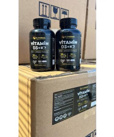 Rcfarma Vitamin D3K2 5000 dietary dietary - Buy Online on GoSupps.com