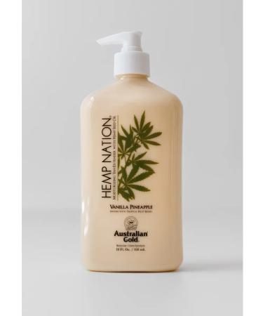 Australian Gold Hemp Nation Vanilla PineApple a moisturizing body cream