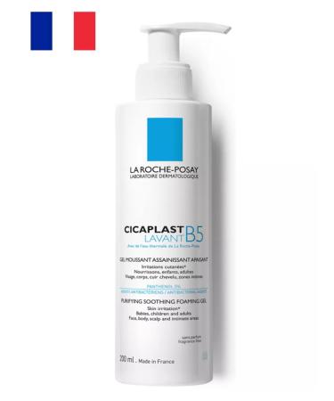La Roche Posay Cicaplast Lavant B5 Cleaning Body and Face Gel 200ml - Buy Online on GoSupps.com