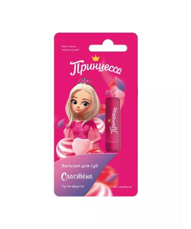 Princess Balm for the lips Children's sweeten-tel-flutti 3.5 g - Buy Online on GoSupps.com