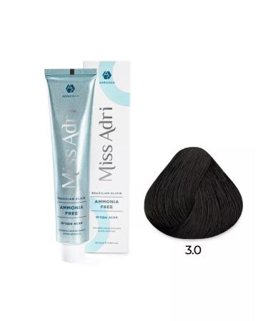 ADRICOCO Cream for hair dye professional (shade 3.0)