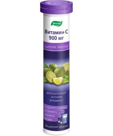 Evalar Vitamin C 900 mg 20 sparkling tablets - Buy Online on GoSupps.com