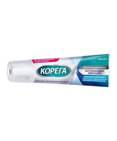 Korega Cream for fixing dentures Extra strong 40g - Buy Online on GoSupps.com