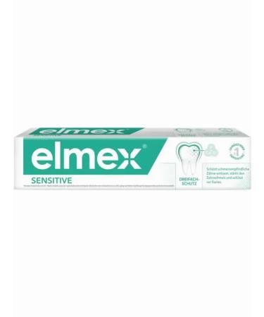 Elmex Toothpaste sensitive plus for sensitive teeth 75 ml - Buy Online on GoSupps.com