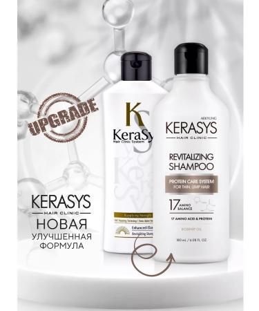 KeraSys Hair shampoo healing Clinic 180 ml Korea - Buy Online on GoSupps.com