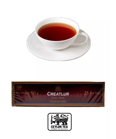 Creatlur Black tea "Aristocratic" 25 packets x2 - Buy Online on GoSupps.com