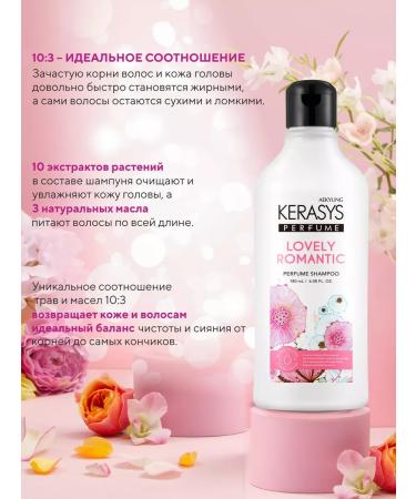 KeraSys Shampoo for damaged hair Romantic 180 ml - Buy Online on GoSupps.com