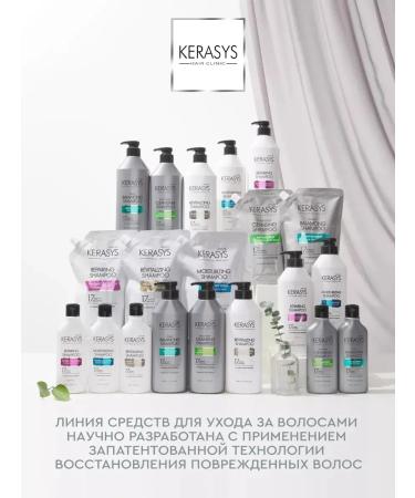 KeraSys Shampoo and hair balm from dandruff for oily skin set - Buy Online on GoSupps.com
