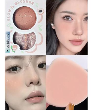 SissyBeauty 2B1 highlighter blush for the face dry Kiss Beauty - Buy Online on GoSupps.com
