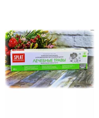 SPLAT Professional toothpaste Paste Herbs 80g 3pcs - Buy Online on GoSupps.com