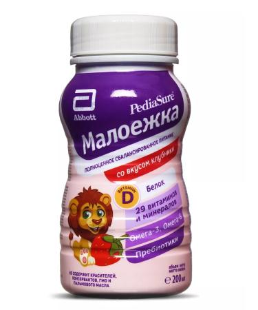 Little eater Dietary nutrition for children (strawberries) 200 ml - Buy Online on GoSupps.com