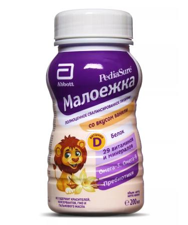 Little eater Dietary nutrition for children (vanilla) 4x200 ml - Buy Online on GoSupps.com
