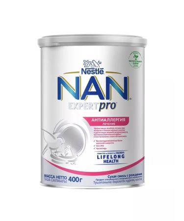 NAN Mixture NAS ExpertPro anti -allergies from 0 months 400g 6 pcs - Buy Online on GoSupps.com