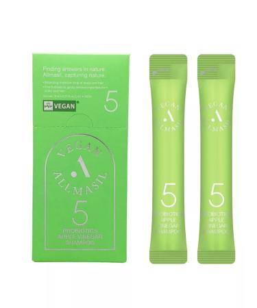 MASIL Hair shampoo with apple cider vinegar 20 pcs. x 8 ml - Buy Online on GoSupps.com