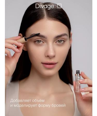 DIVAGE Eyebrow gel fixing Fixing Brow Gel transparent - Buy Online on GoSupps.com