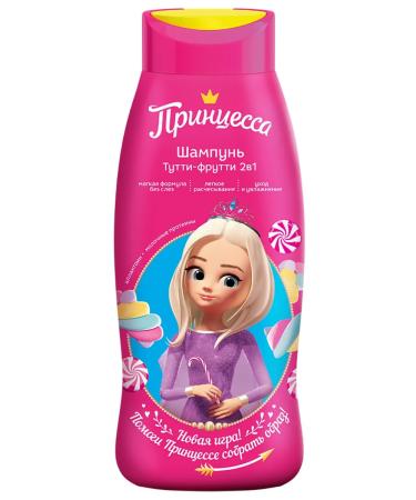 Princess Children's shampoo for girls 2B1 Tutti-Frutti 3+