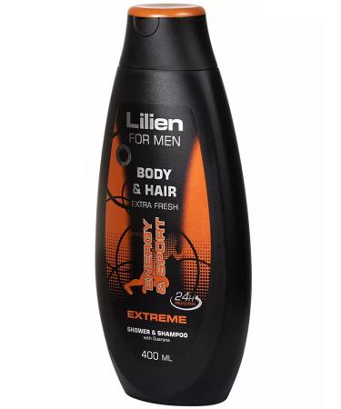 Lilien Shampoo and shower gel Extreme strengthening 400ml. - 2pcs - Buy Online on GoSupps.com