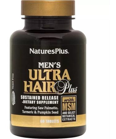 Natures Plus Ultra Hair Plus Men's 60 tablets