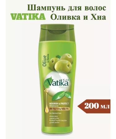 Dabur Hair shampoo vatica olives and henna 200 ml - Buy Online on GoSupps.com