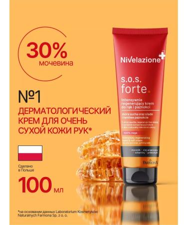 Hand cream with urea moisturizer for dry skin