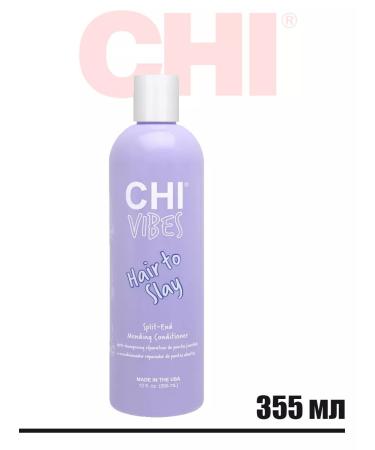 chi Balm against the hair section of Vibes Hair to Slay
