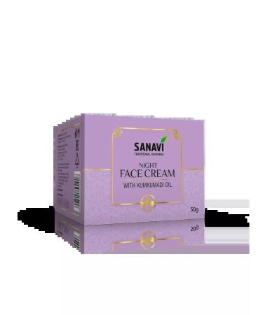 Sanavi Face cream night oil kumkumadi - Buy Online on GoSupps.com