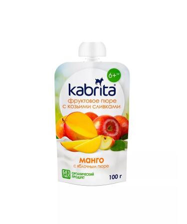 Kabrita Fruit puree with goat cream from 6 months 100 g