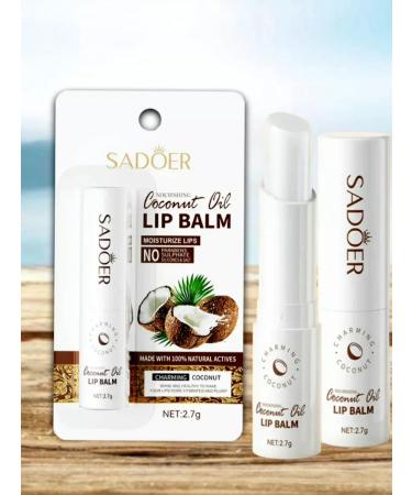 Gegemoon Lip balm moisturizing melting with coconut oil - Buy Online on GoSupps.com