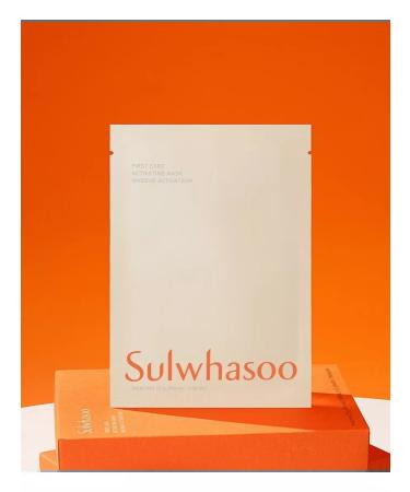 Sulwhasoo Masks (2pcs) FIRST CARE ACTIVATING MASK MASKE Activateur - Buy Online on GoSupps.com