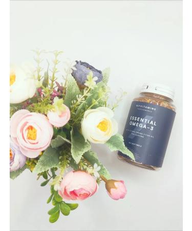 Myprotein Omega vitamins 3 fish oil Omega 3 90 capsules - Buy Online on GoSupps.com