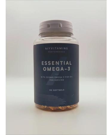 Myprotein Omega vitamins 3 fish oil Omega 3 90 capsules - Buy Online on GoSupps.com