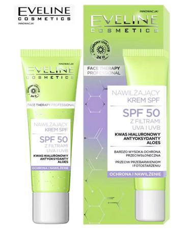 EVELINE SPF 50 moisturizer for face 30ml