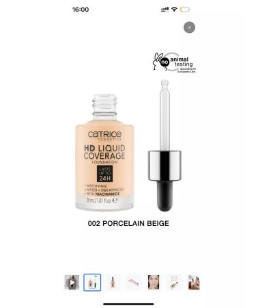 catrice Tonal face cream HD Liquid Coverage shade 010 - Buy Online on GoSupps.com