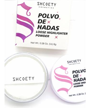 Mattering powder glitter for the face