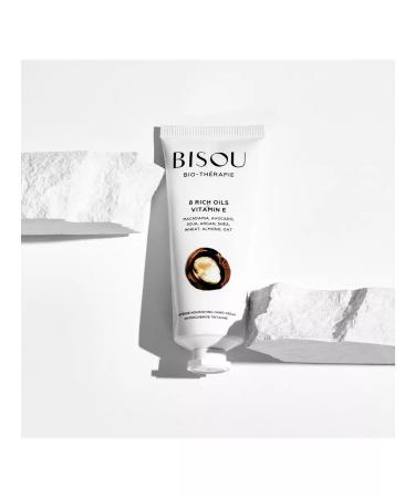 BISOU Hand Cream Intensively Nutrition 8oils & Vitamin E 60 ml - Buy Online on GoSupps.com
