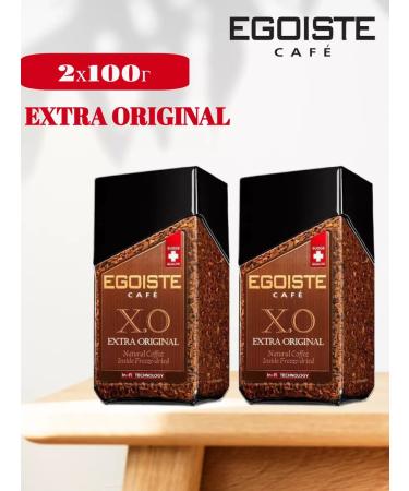 EGOISTE Egoist X. O. ground coffee in soluble 2 pcs 100 g