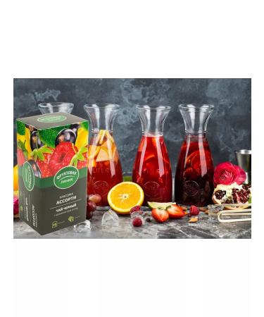 Fruit line Black tea in bags fruit assorted 25pack. 2pcs - Buy Online on GoSupps.com