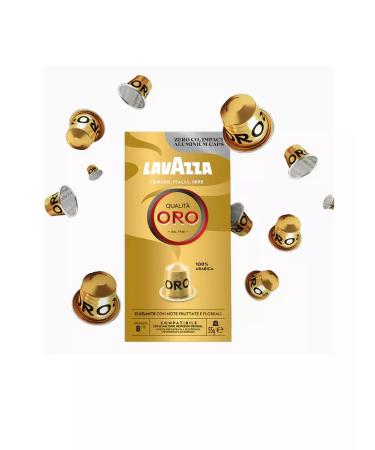 Lavazza Coffee in ORO Qualita 100 capsules - Buy Online on GoSupps.com