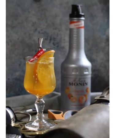 Monin Basics for drinks concentrate fruit topping pear 1l 1l - Buy Online on GoSupps.com