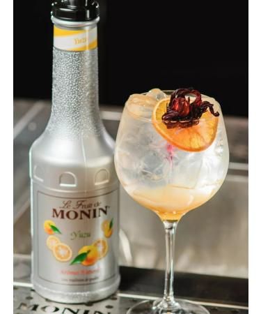 Monin Basics for drinks concentrate fruit topping pear 1l 1l - Buy Online on GoSupps.com