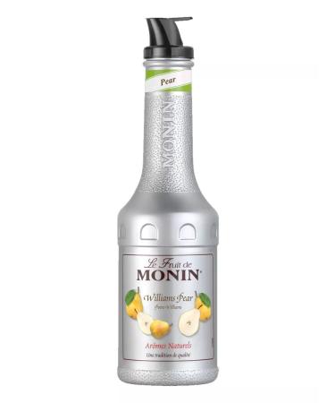 Monin Basics for drinks concentrate fruit topping pear 1l 1l - Buy Online on GoSupps.com