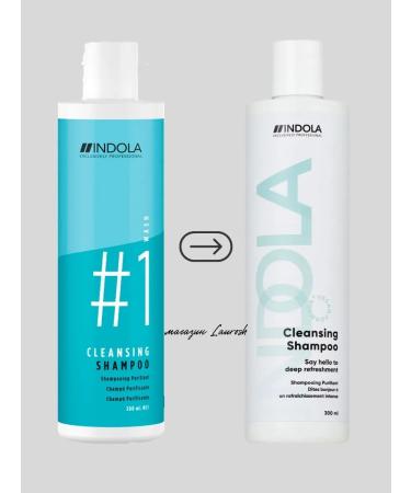 Indola Professional Cleansing Shampoo 300 ml shampoo - Buy Online on GoSupps.com