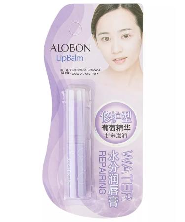 Alobon Moisturizing lip balm grapes 2.6 gr