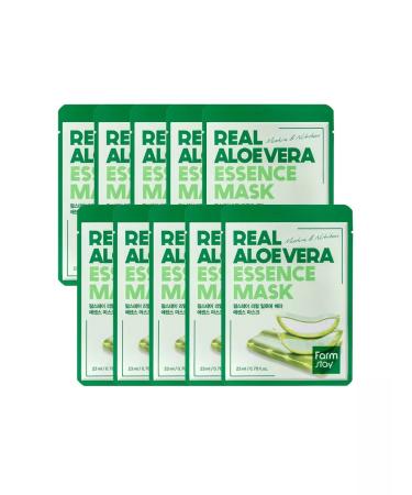 FarmStay Facial face mask with aloe 10 pieces