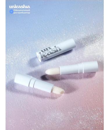 UNLEASHIA Lip balm moisturizing with sparkles color#1 Snow Frost - Buy Online on GoSupps.com